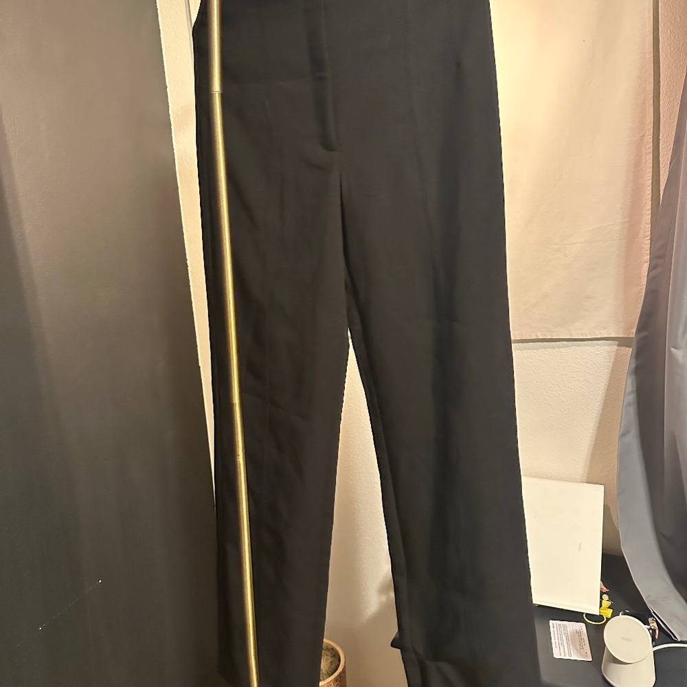 Zara format black slacks